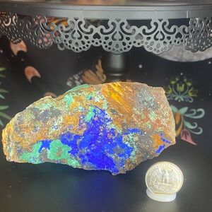 Azurite Malachite large raw specimen